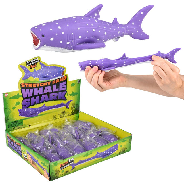 Stretchy Sand Whale Shark (1 DZ)