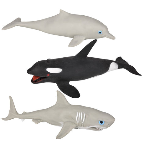 Stretchy Sand Sea Life Assortment (12 Pc Display)