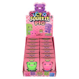 Squeezy Suction Pig (12 Pc Display)