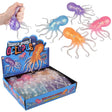 Squeeze Sparkle Confetti Octopus (12 Pc Display)