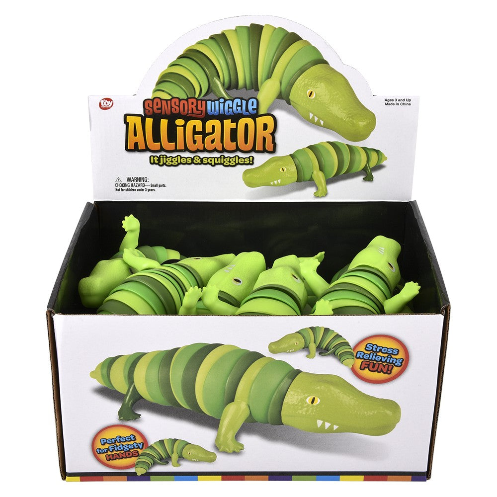 Wiggle Sensory Alligator (12 Pc Display)