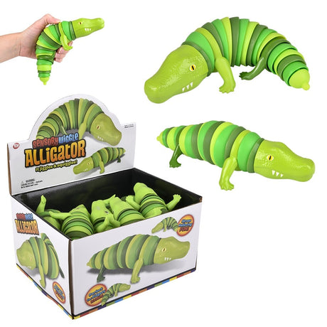 Wiggle Sensory Alligator (12 Pc Display)