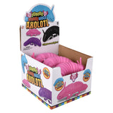 Axolotl Wiggle Fidget Toy 12" (6 Pc Display)