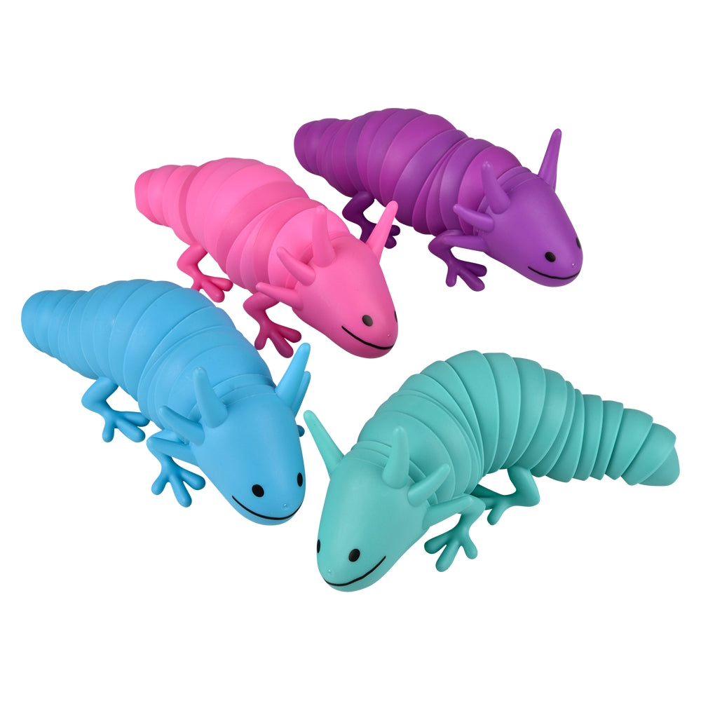 Light-Up Wiggle Sensory Axolotl (12 PC Display)