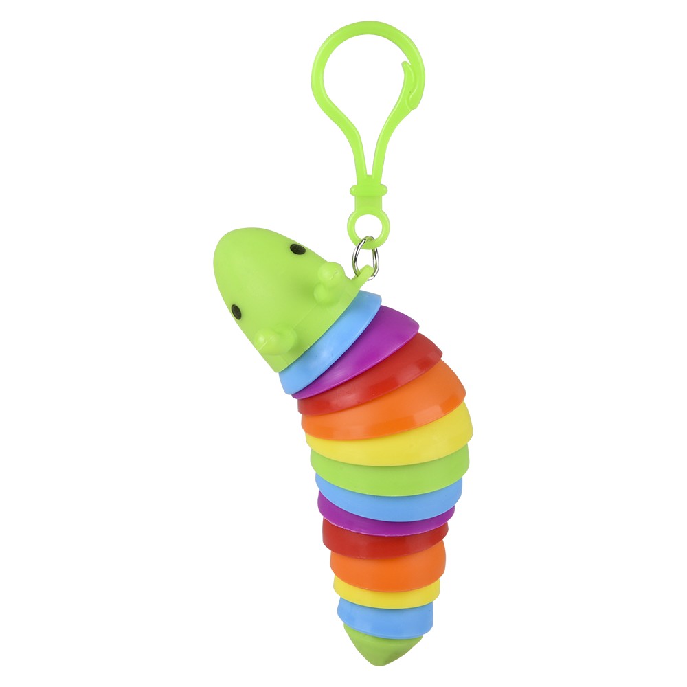 Sensory Wiggle Caterpillar Clip On (12 PC Display)