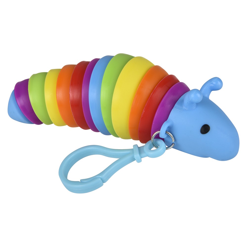 Sensory Wiggle Caterpillar Clip On (12 PC Display)