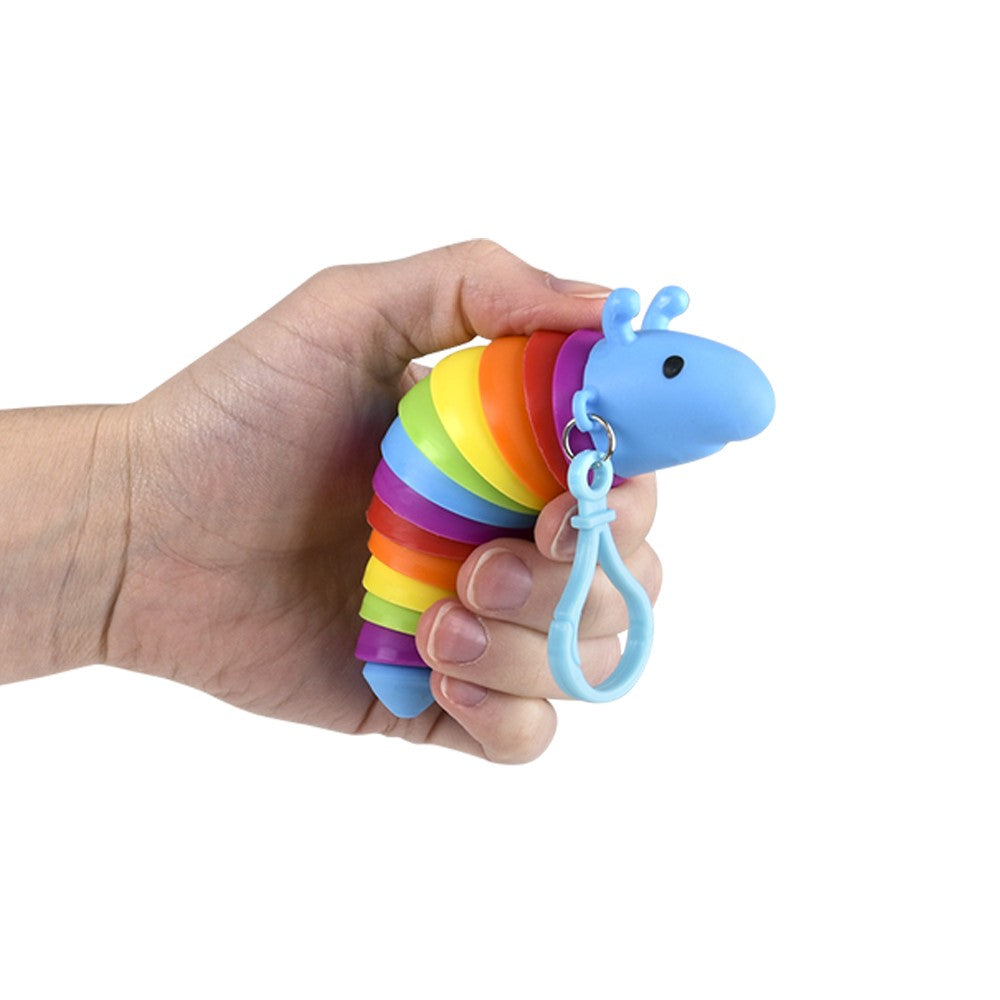 Sensory Wiggle Caterpillar Clip On (12 PC Display)