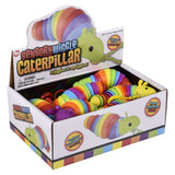 Sensory Wiggle Caterpillar Clip On (12 PC Display)