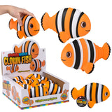 Sensory Clown Fish Wiggle Toy (12 PC Display)