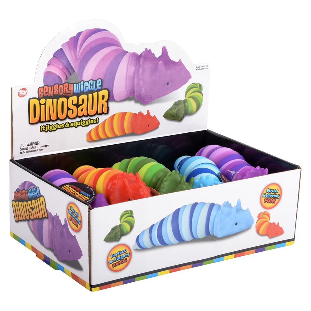 Sensory Wiggle Dinosaur (12 PC Display)