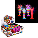 Light-Up Wiggle Sensory Lobster (12 Pc Display)