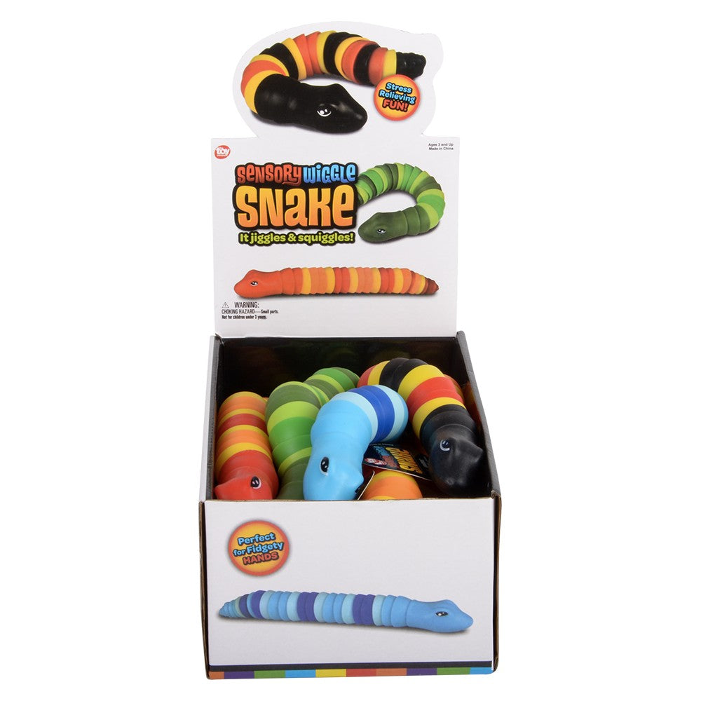 Wiggle Sensory Snake (12 Pc Display)