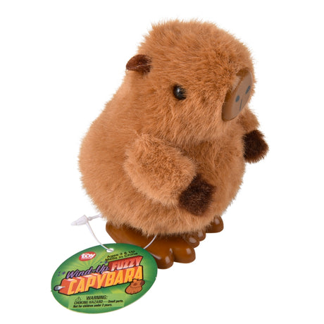 Wind-Up Fuzzy Capybara (24 Ct Display)