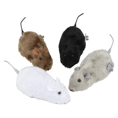 Wind-Up Mouse 6" Assorted (1 DZ)