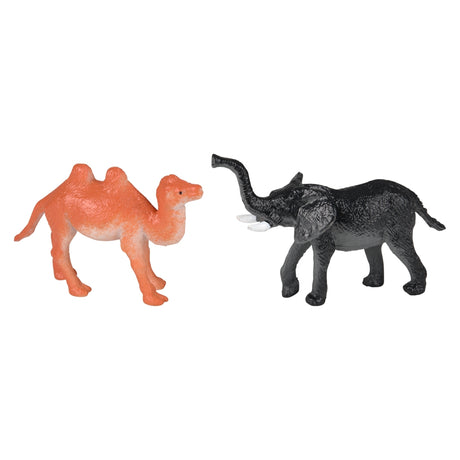 Zoo Animals Plastic Figures (1 DZ)