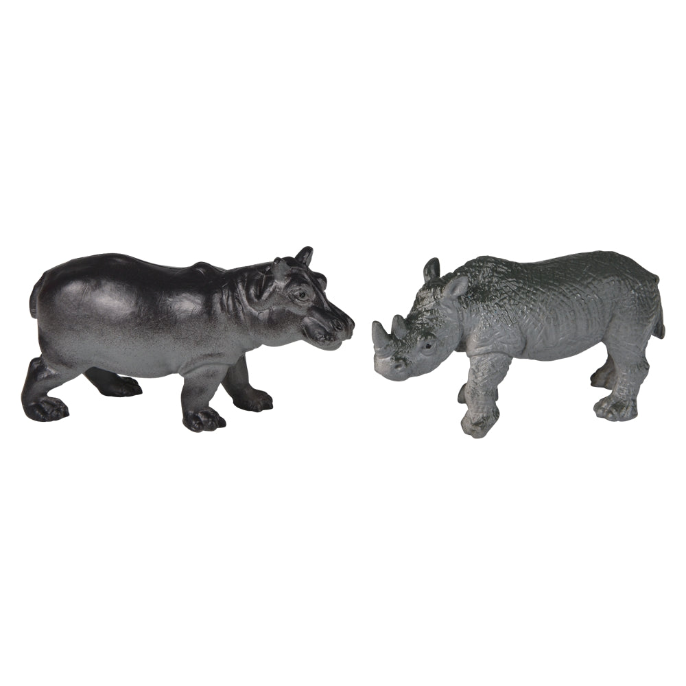 Zoo Animals Plastic Figures (1 DZ)