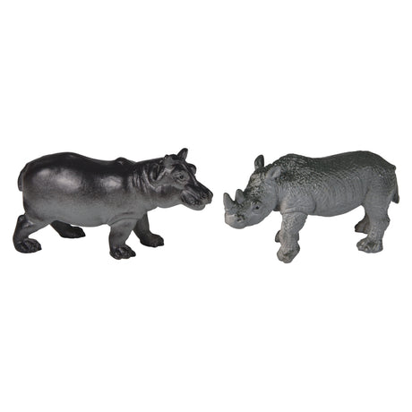 Zoo Animals Plastic Figures (1 DZ)