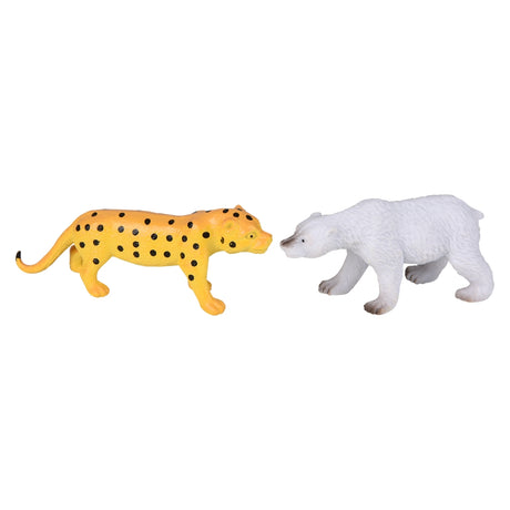 Zoo Animals Plastic Figures (1 DZ)