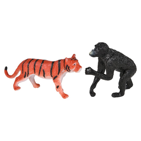 Zoo Animals Plastic Figures (1 DZ)