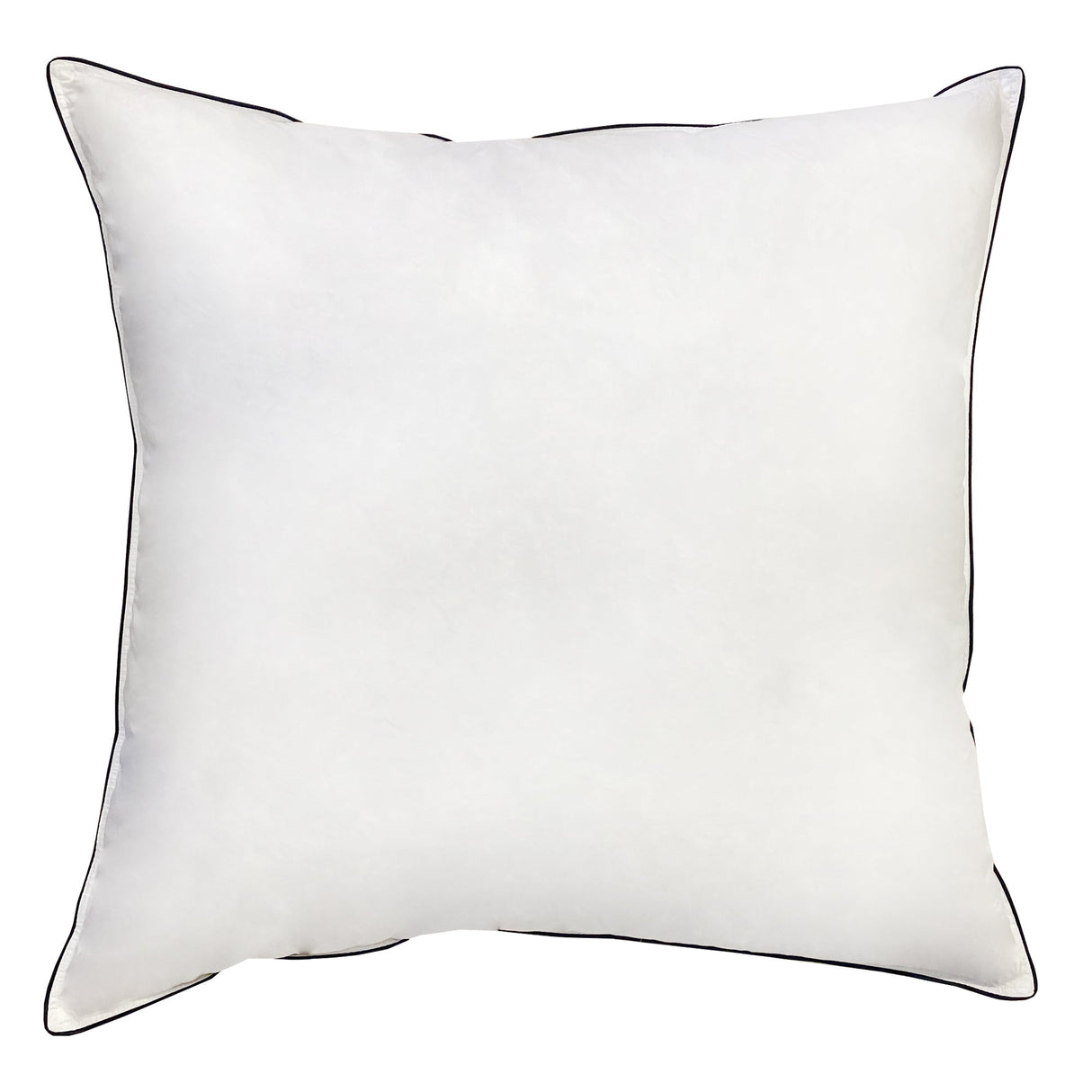 Premium Feather Filled Inserts Feather Down Pillow Insert Fabric - White, Multiple Sizes (1 Piece)