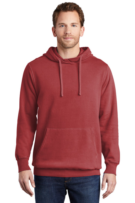 Port & Company® Beach Wash® Garment-Dyed Pullover Hooded Sweatshirt