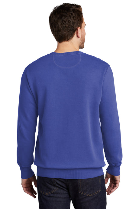 Port & Company® Beach Wash® Garment-Dyed Crewneck Sweatshirt