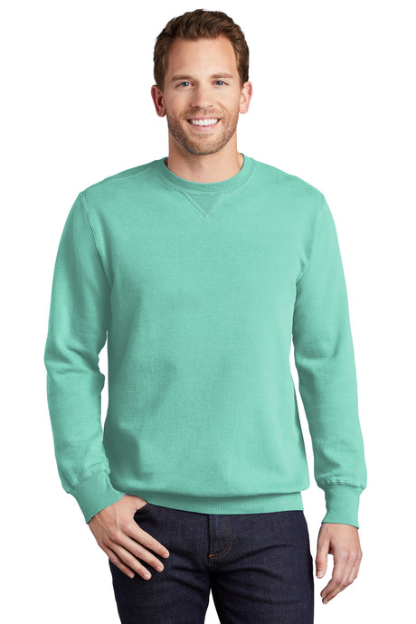 Port & Company® Beach Wash® Garment-Dyed Crewneck Sweatshirt