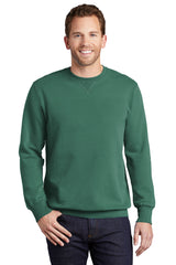 Port & Company® Beach Wash® Garment-Dyed Crewneck Sweatshirt