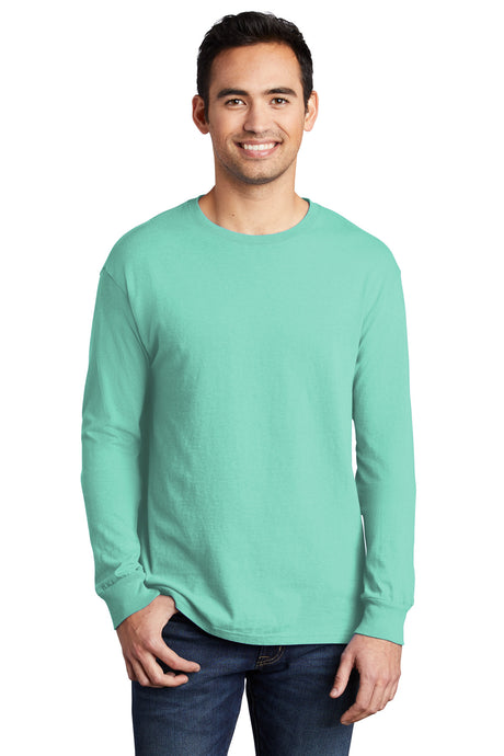 Port & Company® Beach Wash® Garment-Dyed Long Sleeve Tee