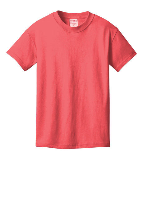 Camiseta teñida en prenda Beach Wash para jóvenes de Port & Company®