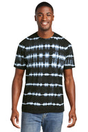 Camiseta Tie-Dye de rayas completas de Port & Company®