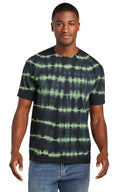 Camiseta Tie-Dye de rayas completas de Port & Company®