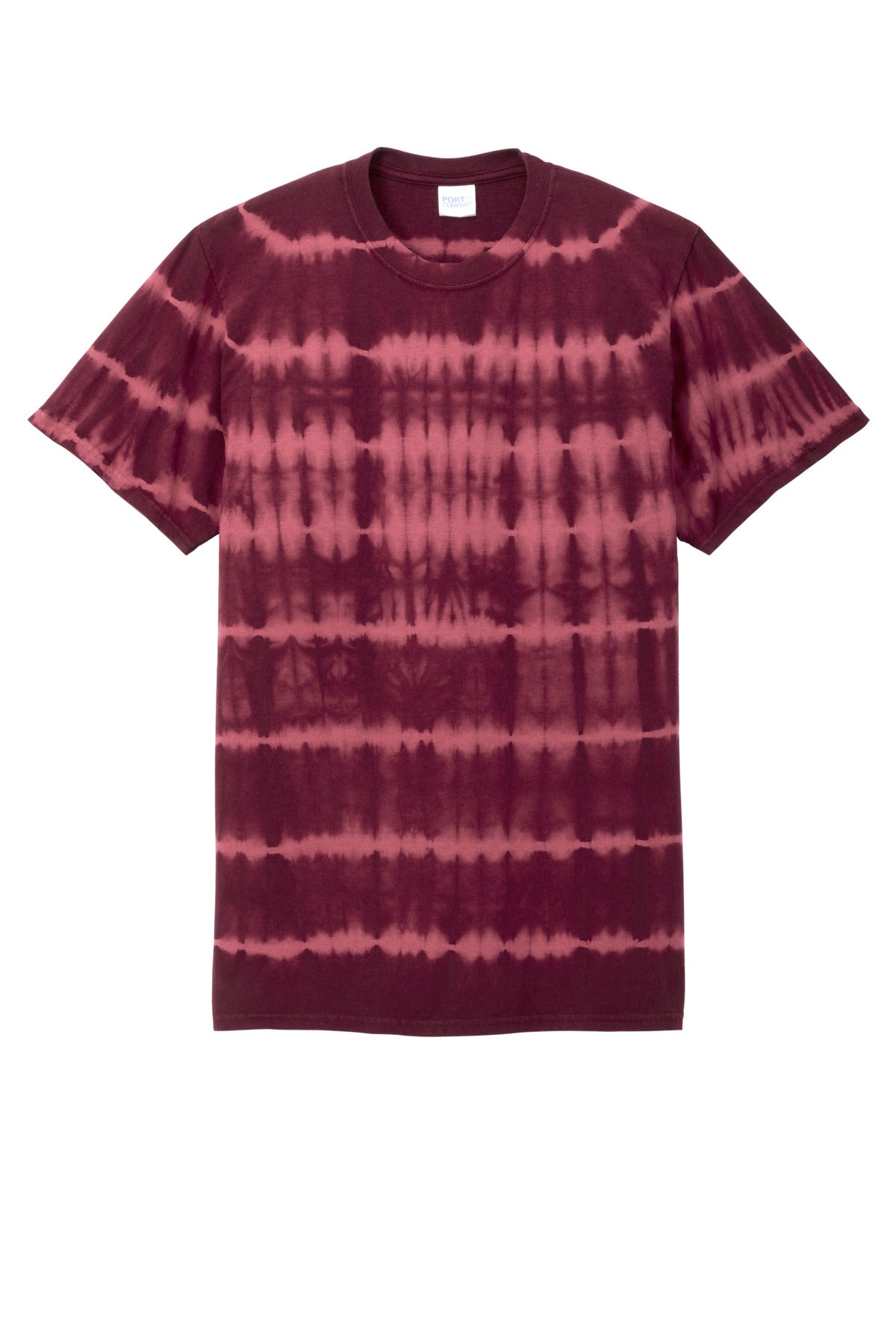 Port & Company® Allover Stripe Tie-Dye Tee