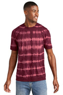 Camiseta Tie-Dye de rayas completas de Port & Company®