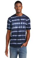 Camiseta Tie-Dye de rayas completas de Port & Company®