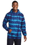 Forro polar Tie-Dye de rayas completas de Port & Company®