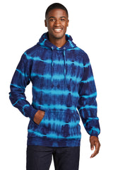 Port & Company® Allover Stripe Tie-Dye Fleece