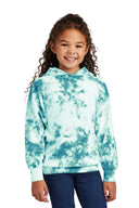 Port & Company® Youth Crystal Tie-Dye Pullover Hoodie
