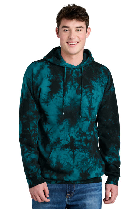 Port & Company® Crystal Tie-Dye Pullover Hoodie