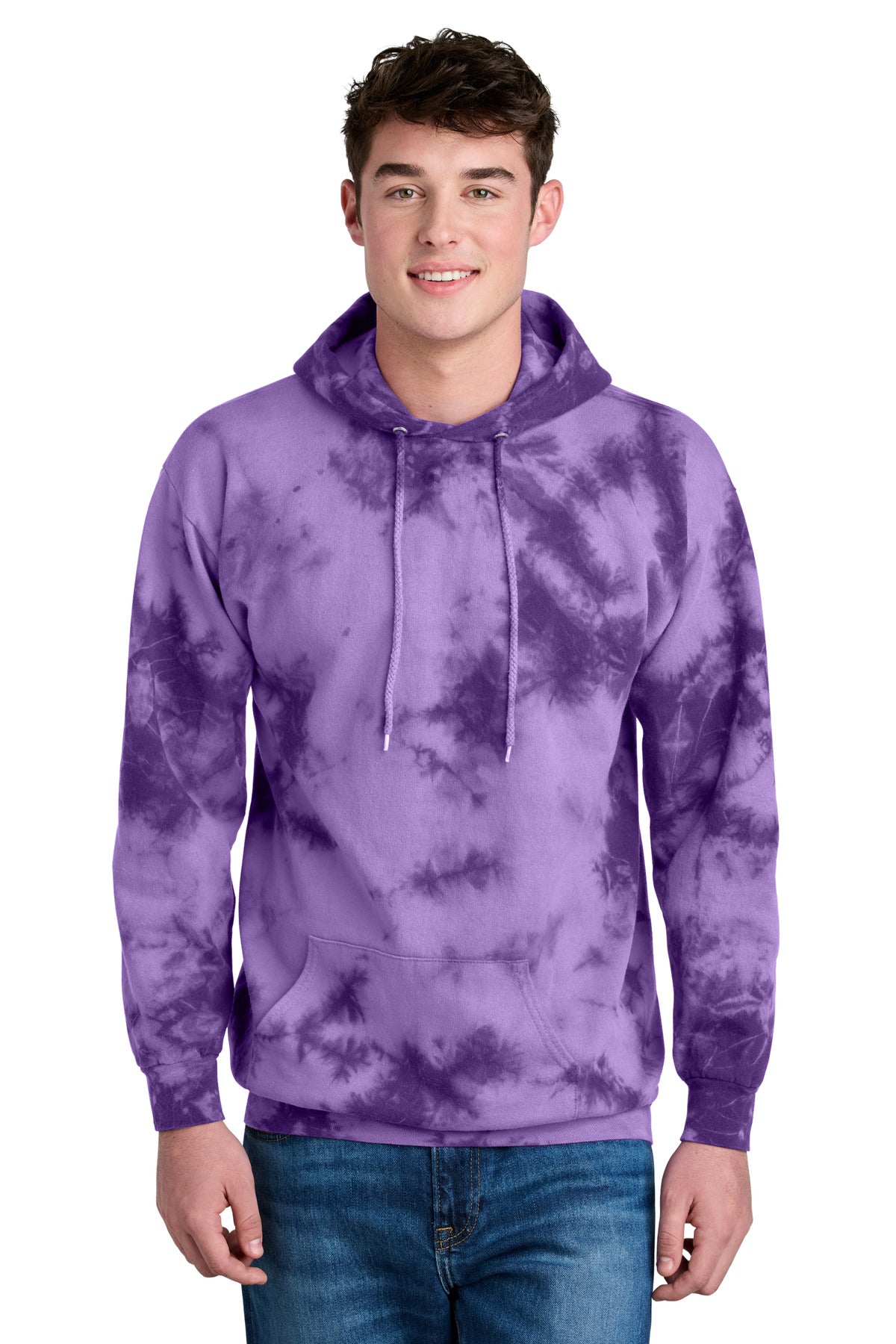 Port & Company® Crystal Tie-Dye Pullover Hoodie