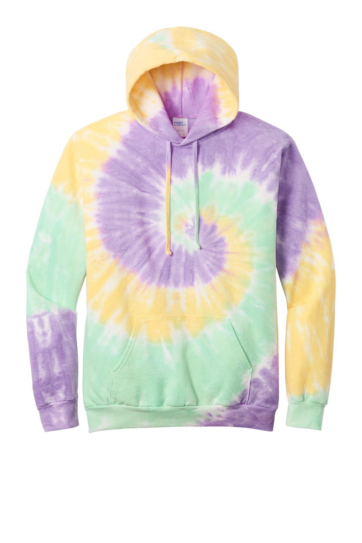 Port & Company® Tie-Dye Pullover Hooded Sweatshirt