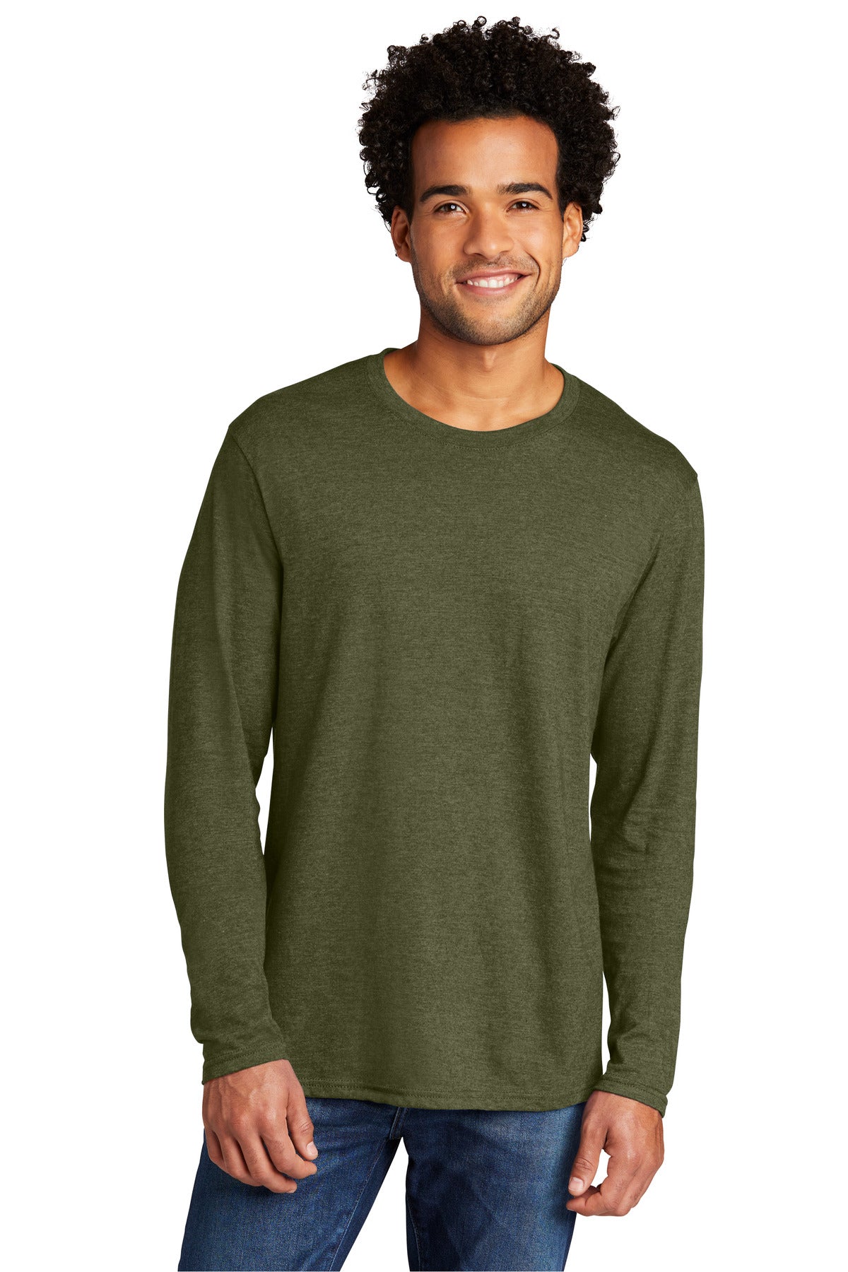 Port & Company® Tri-Blend Long Sleeve Tee