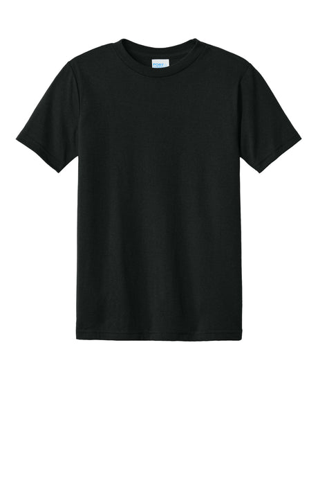 Port & Company® Youth Short Sleeve Crewneck CVC Tee