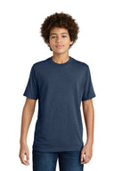 Port & Company® Youth Short Sleeve Crewneck CVC Tee