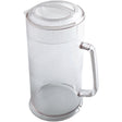 Cambro Pitcher, Clear Poly W/ Cover, 64 Oz. - PC64CW135