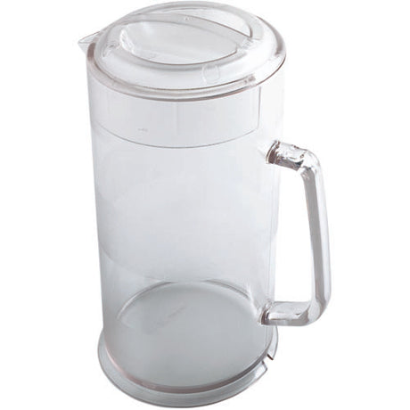 Cambro Pitcher, Clear Poly W/ Cover, 64 Oz. - PC64CW135