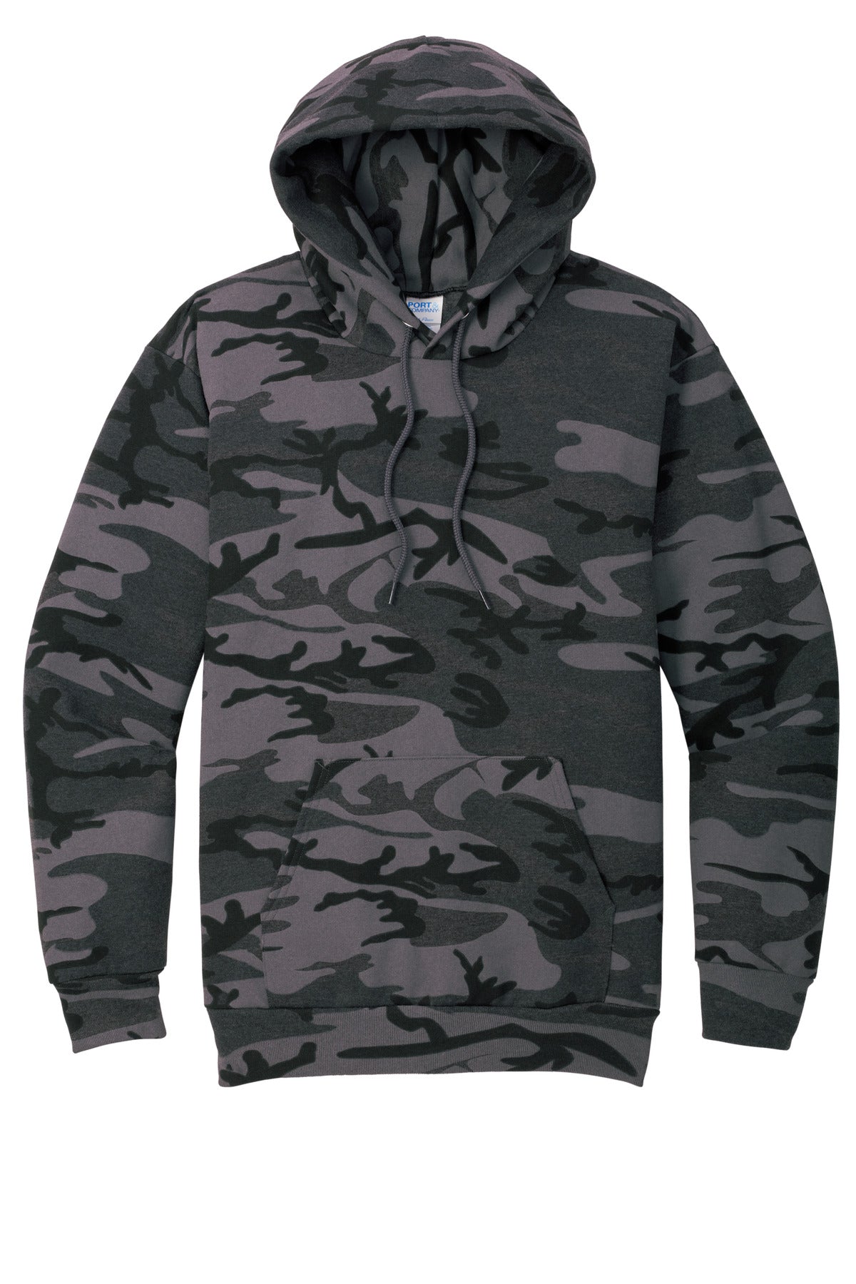 Port & Company® Core Fleece Camo Pullover Hooded Sweatshirt