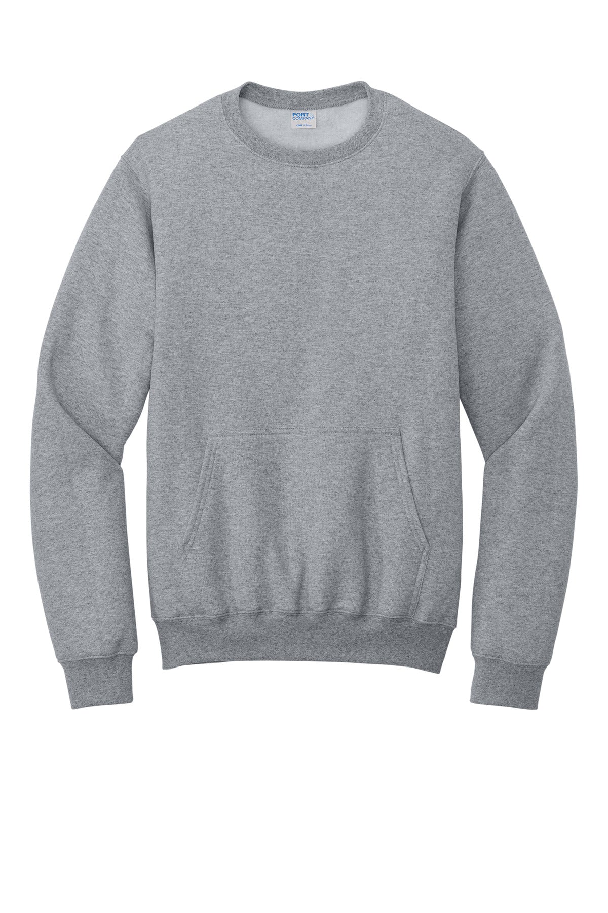 Port & Company® Core Fleece Crewneck Pocket Sweatshirt