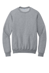 Port & Company® Core Fleece Crewneck Pocket Sweatshirt