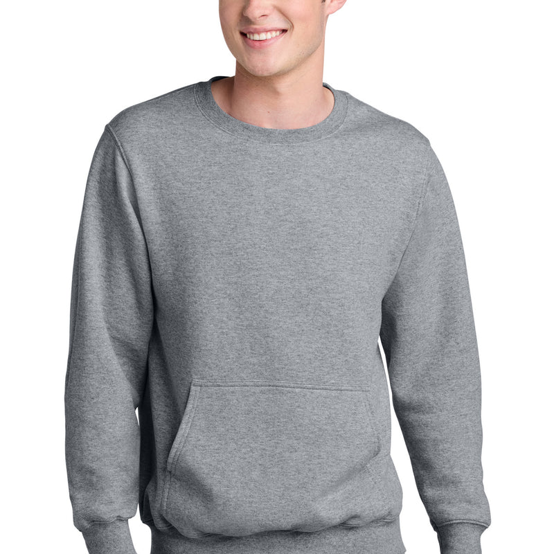 Port & Company® Core Fleece Crewneck Pocket Sweatshirt